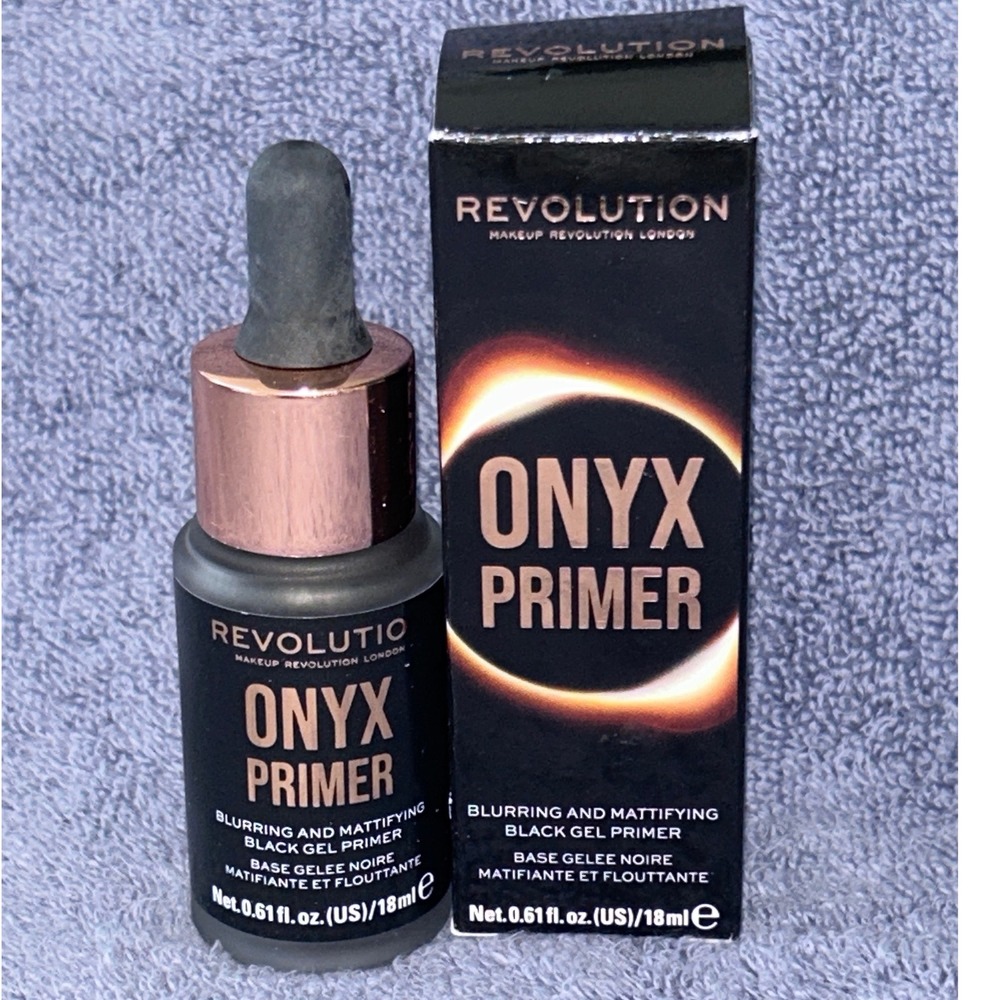 Revolution‎ Makeup ONYX Primer Blurring Mattifying Black Gel Base